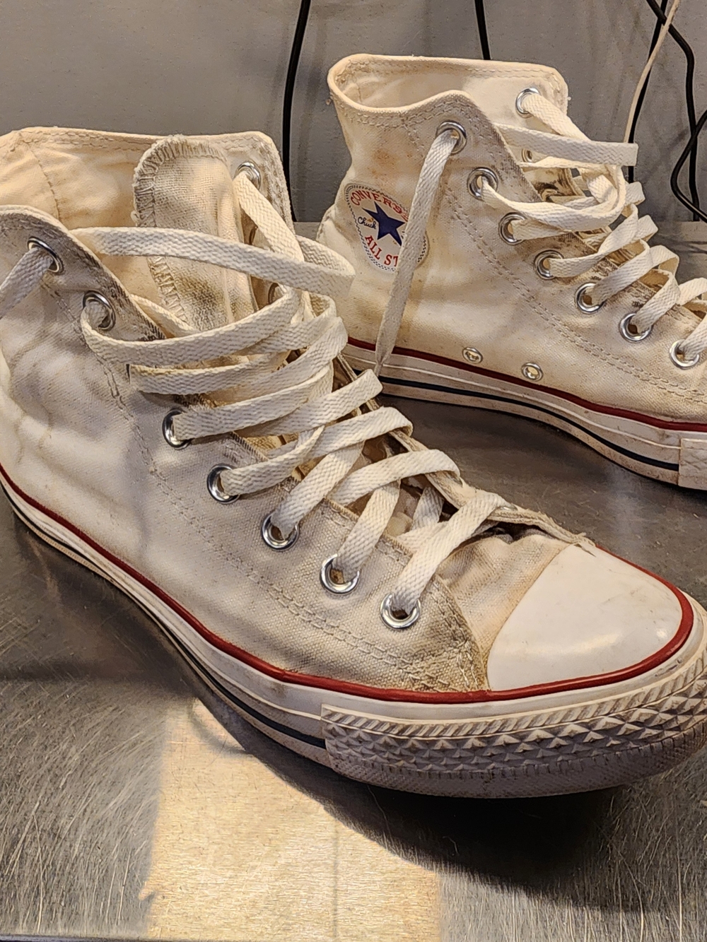Converse Chuck Taylor All Star High Top Sneakers - White 9